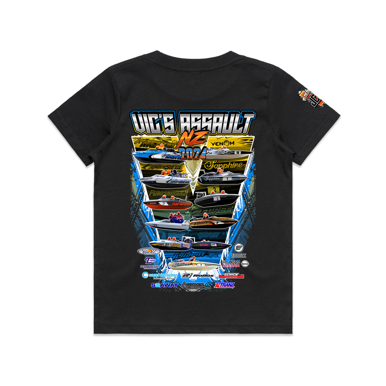 NZ 2024 - VIC's Assault Kid's Tee