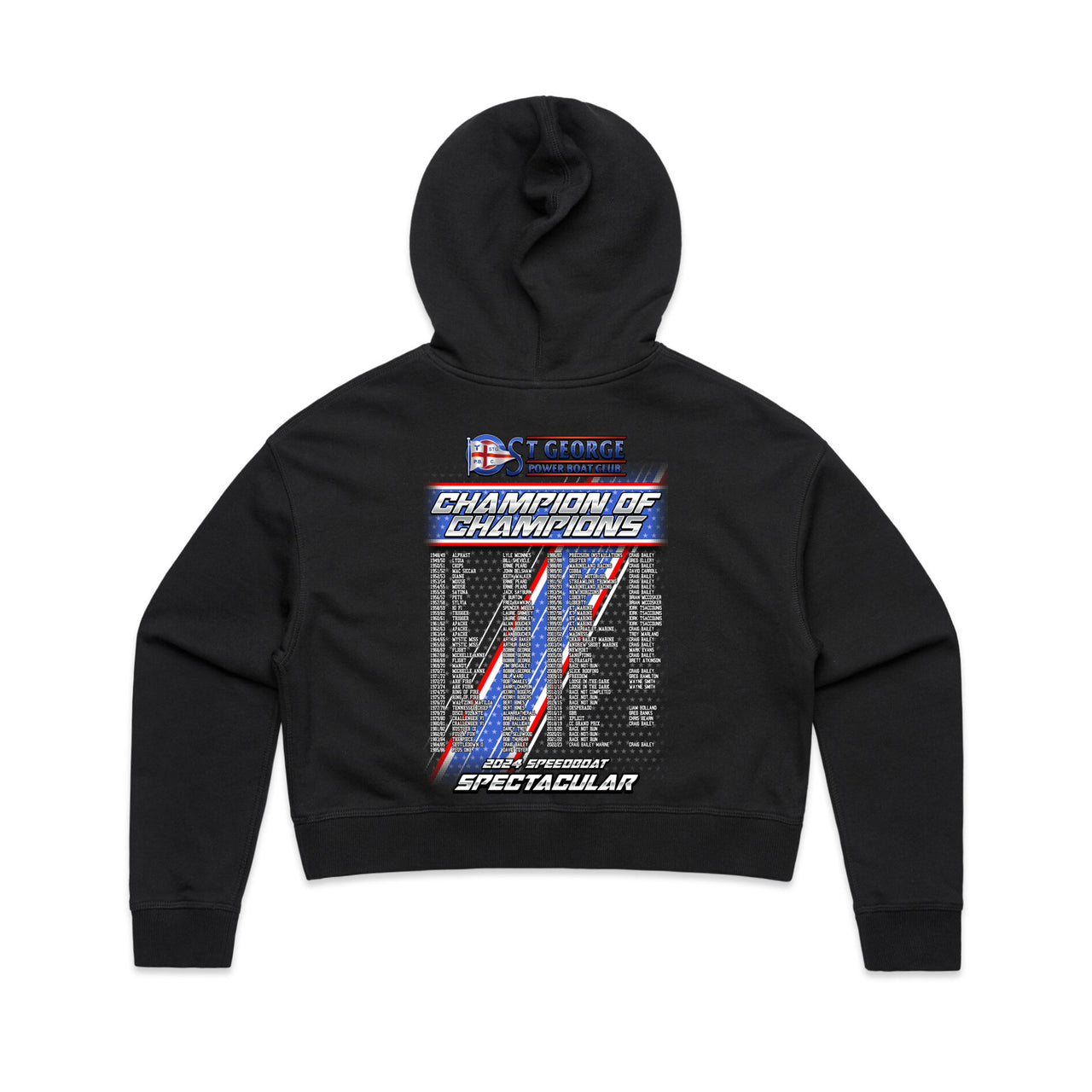 Champion of Champions Crop Hoodie