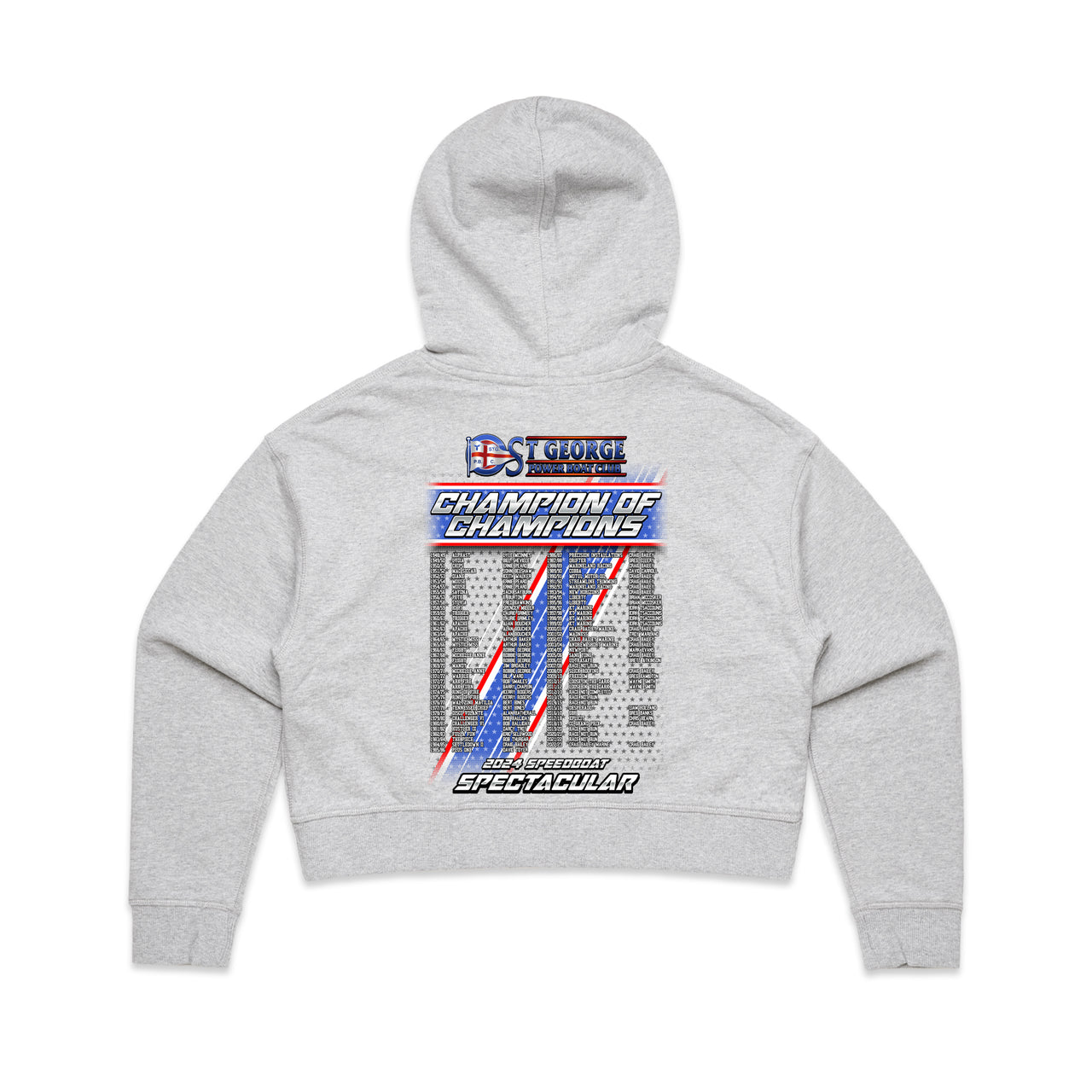 Champion of Champions Crop Hoodie