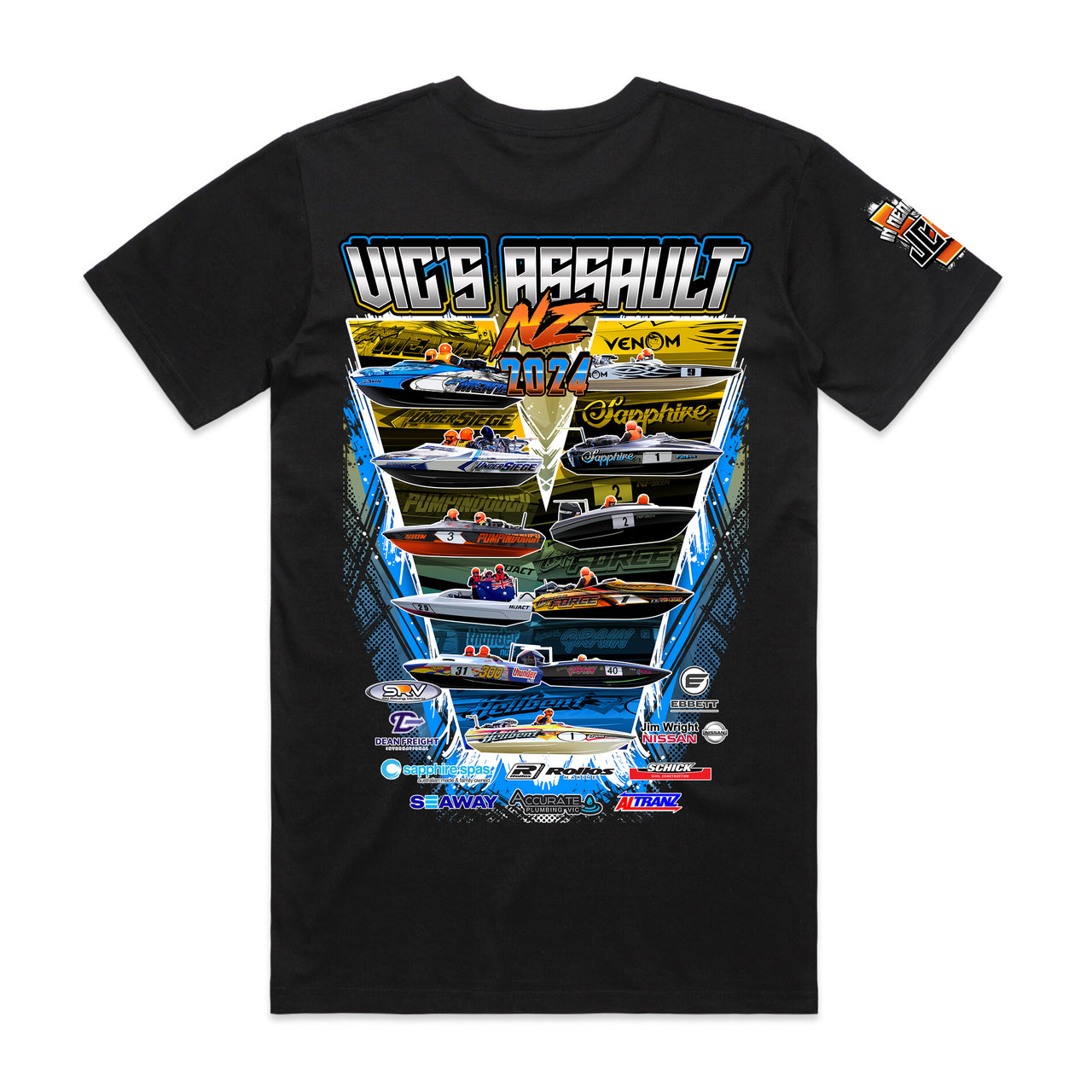 NZ 2024 - VIC's Assault Men's Tee