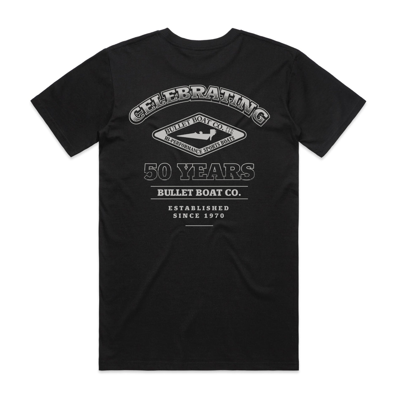 Bullet Boats 50th Anniversary Event Tee