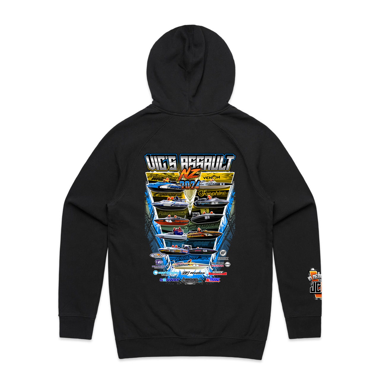 NZ 2024 - VIC's Assault Adult Hoodie