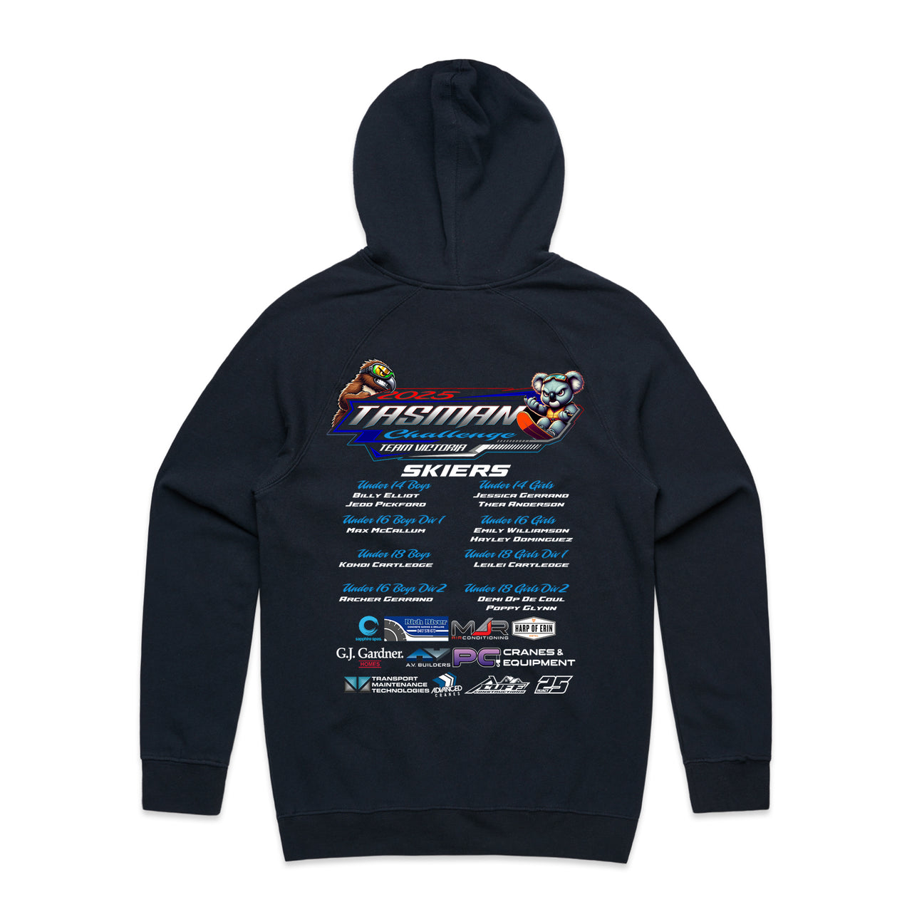 Tasman Challenge 2025 Adult Hoodie