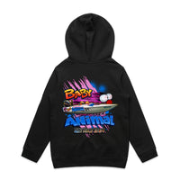 Thumbnail for Baby Animal Ski Race Team Kids Hoodie