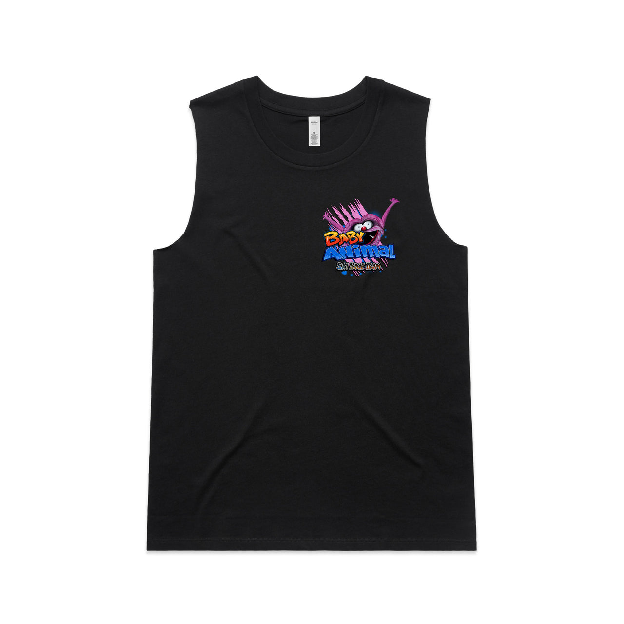 Baby Animal Ski Race Team Ladies Tank