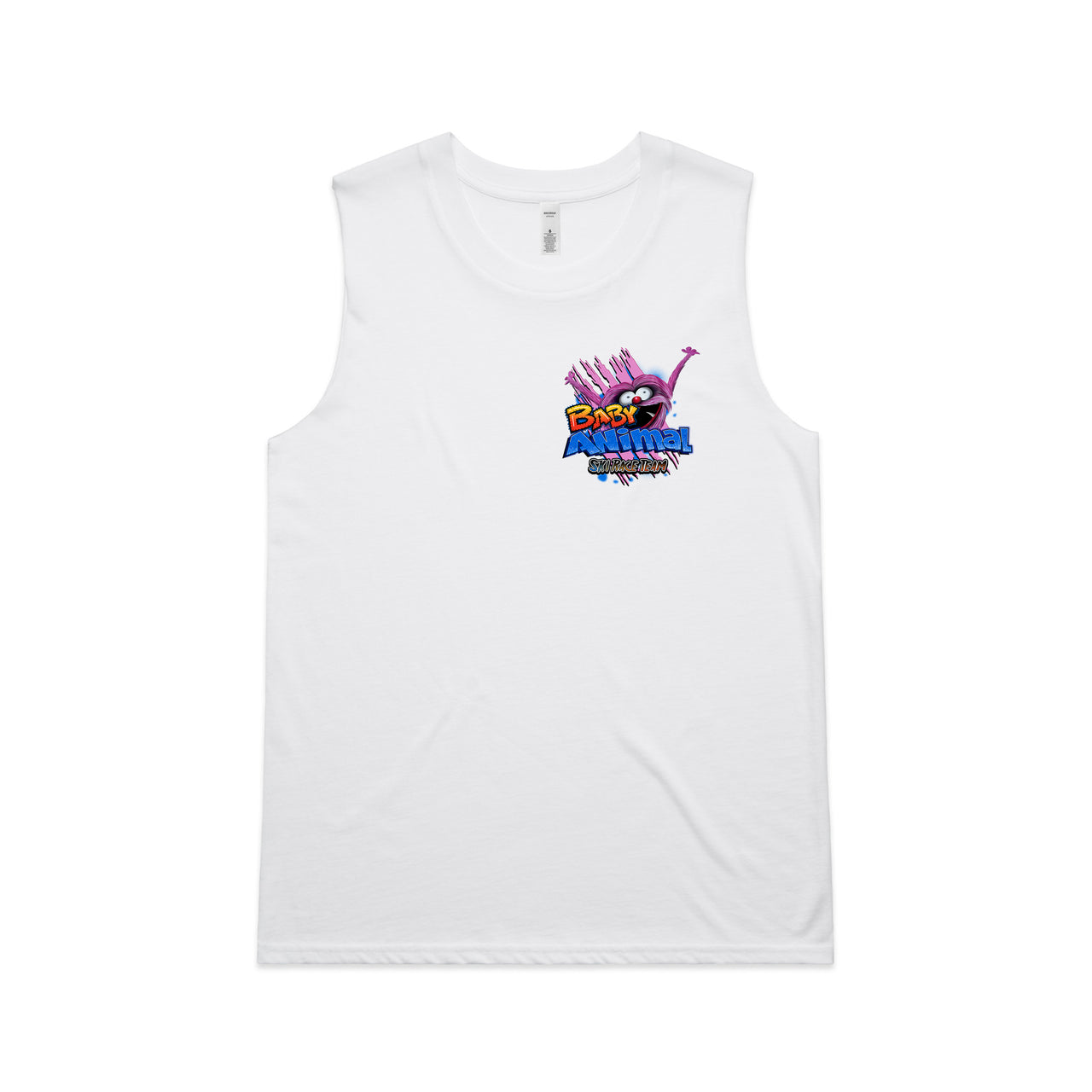 Baby Animal Ski Race Team Ladies Tank