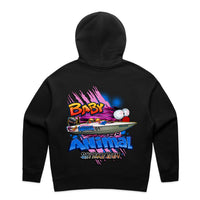 Thumbnail for Baby Animal Ski Race Team Ladies Relax Hoodie