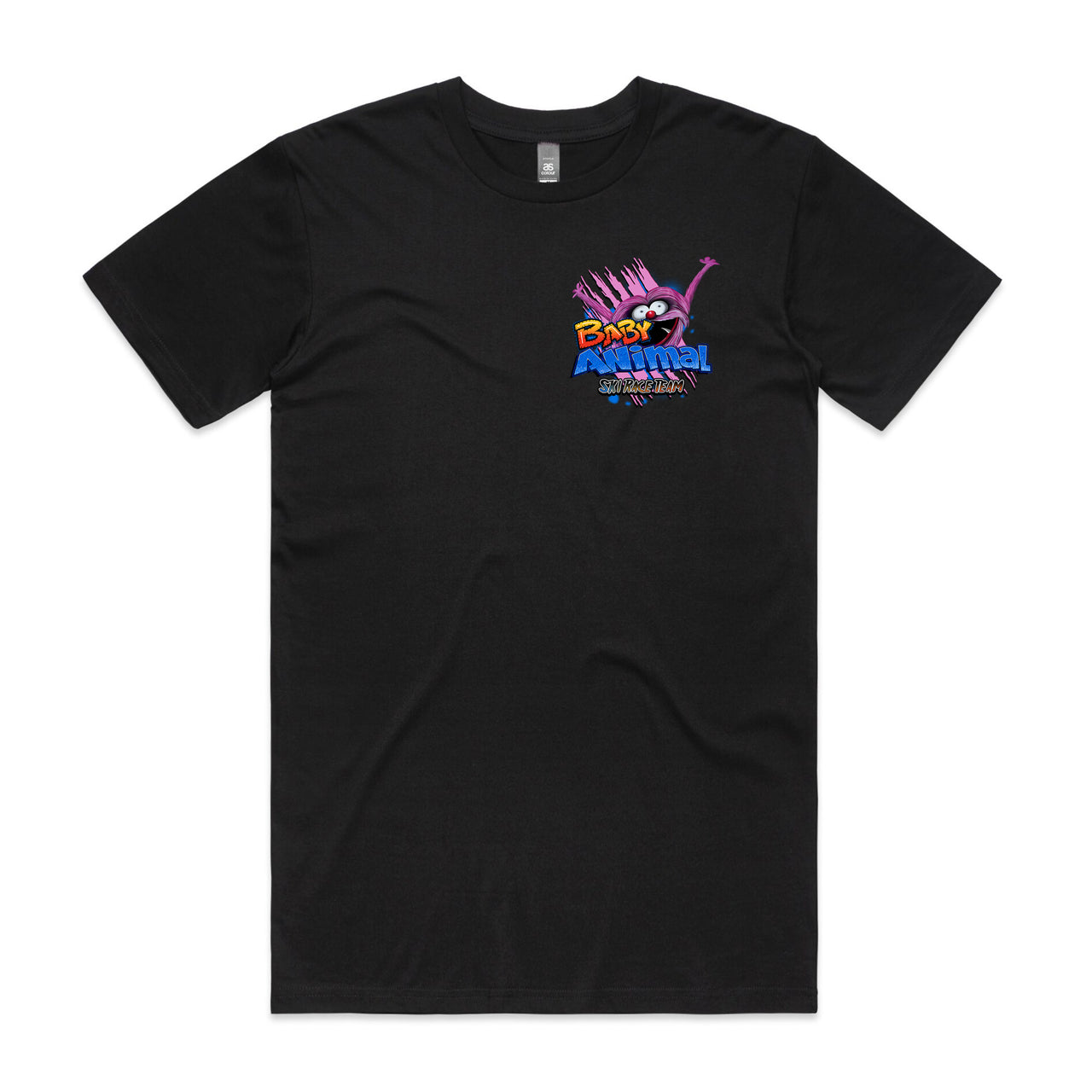 Baby Animal Ski Race Team Men's Tee