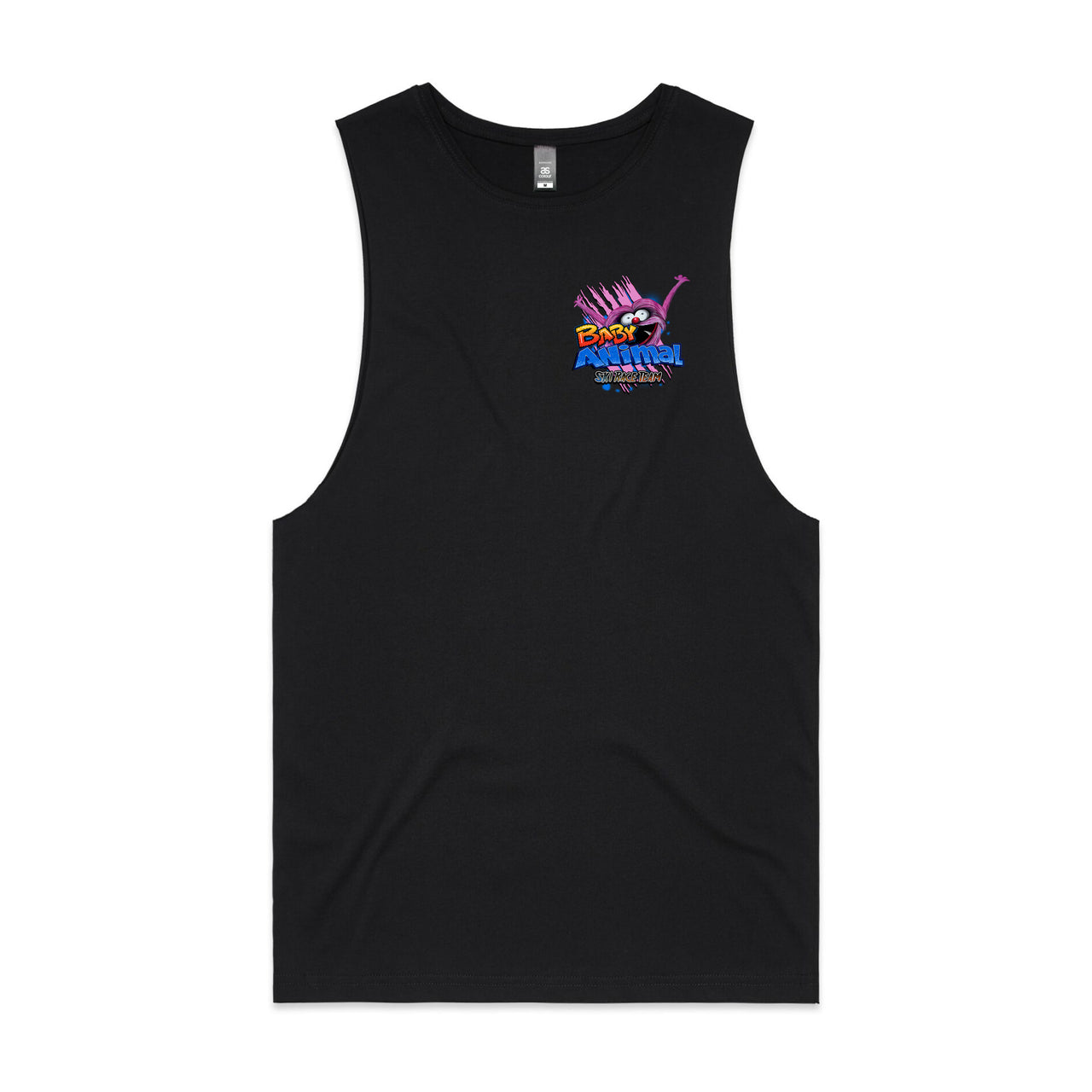 Baby Animal Ski Race Team Men's Tank