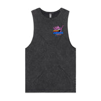 Thumbnail for Baby Animal Ski Race Team Men's Stone Wash Tank