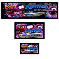 Thumbnail for Baby Animal Ski Race Team Bar Runner