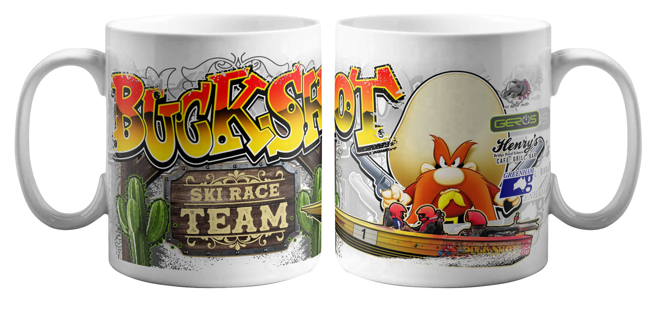 Buckshot Ski Race Team Coffee Mug