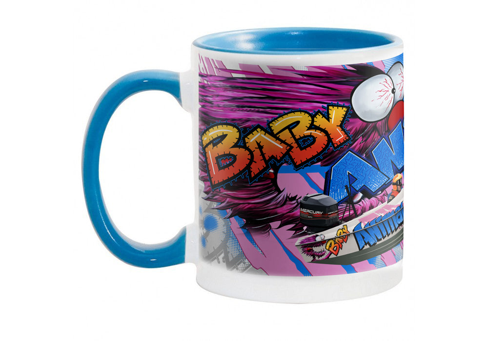 Baby Animal Ski Race Team Coffee Mug