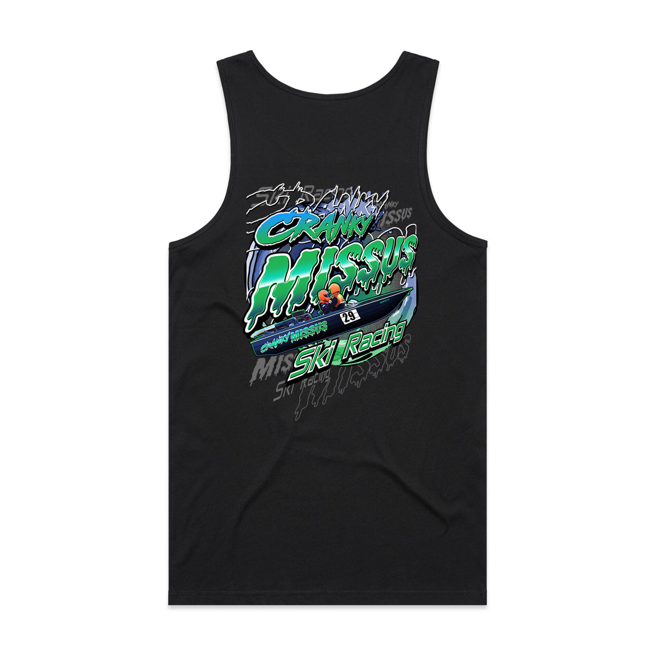 Cranky Missus Ski Racing Men's Singlet