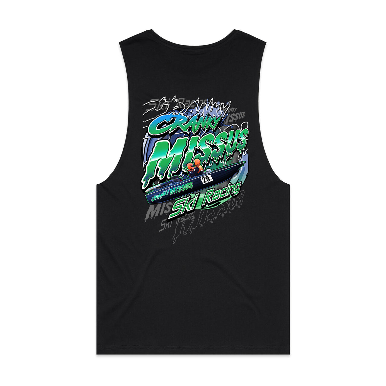 Cranky Missus Ski Racing Men's Tank