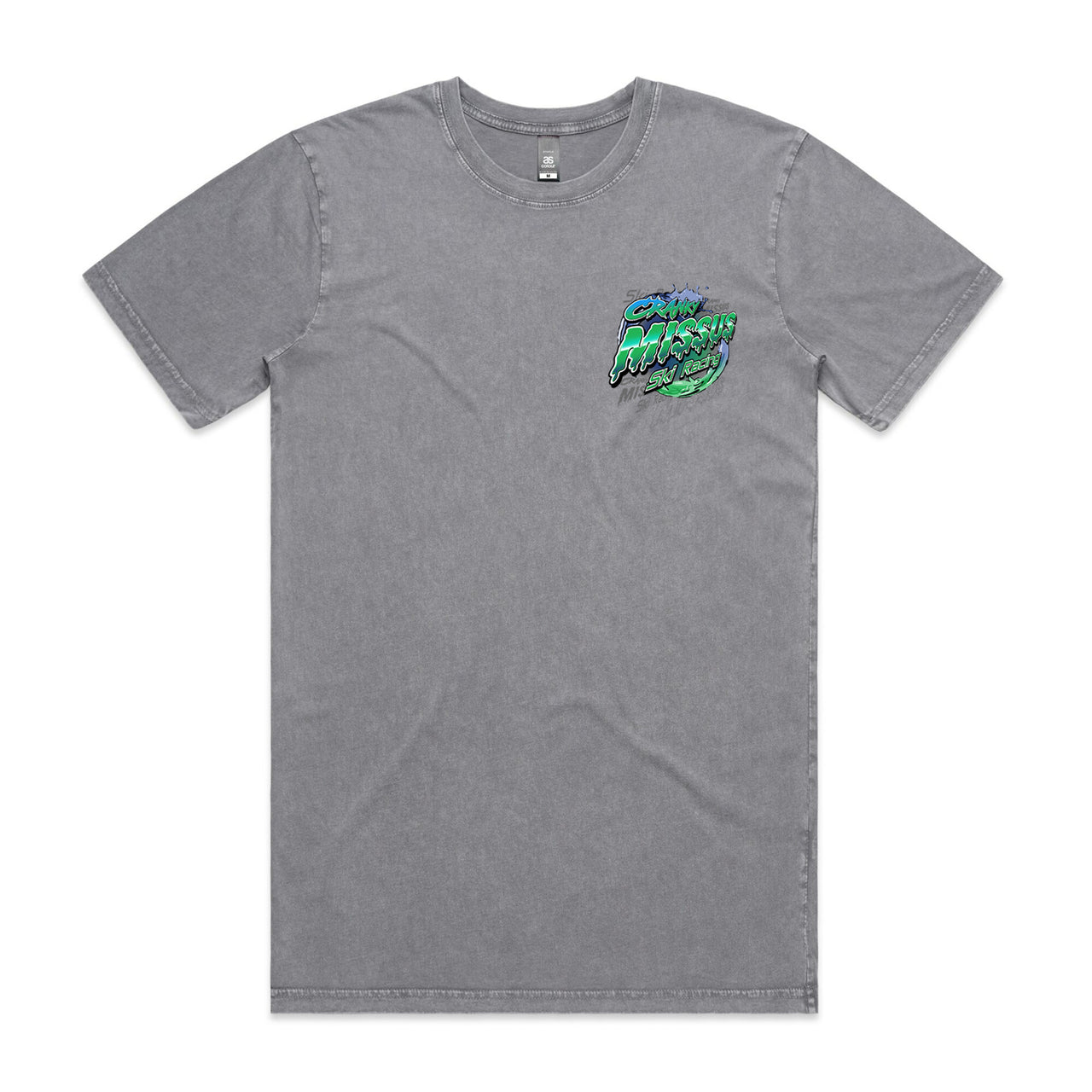 Cranky Missus Ski Racing Men's Stone Wash Tee