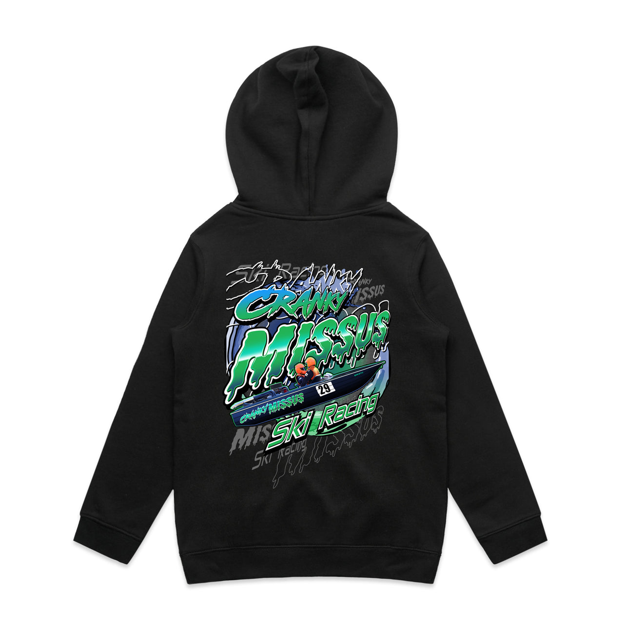 Cranky Missus Ski Racing Youth/Kids Hoodie