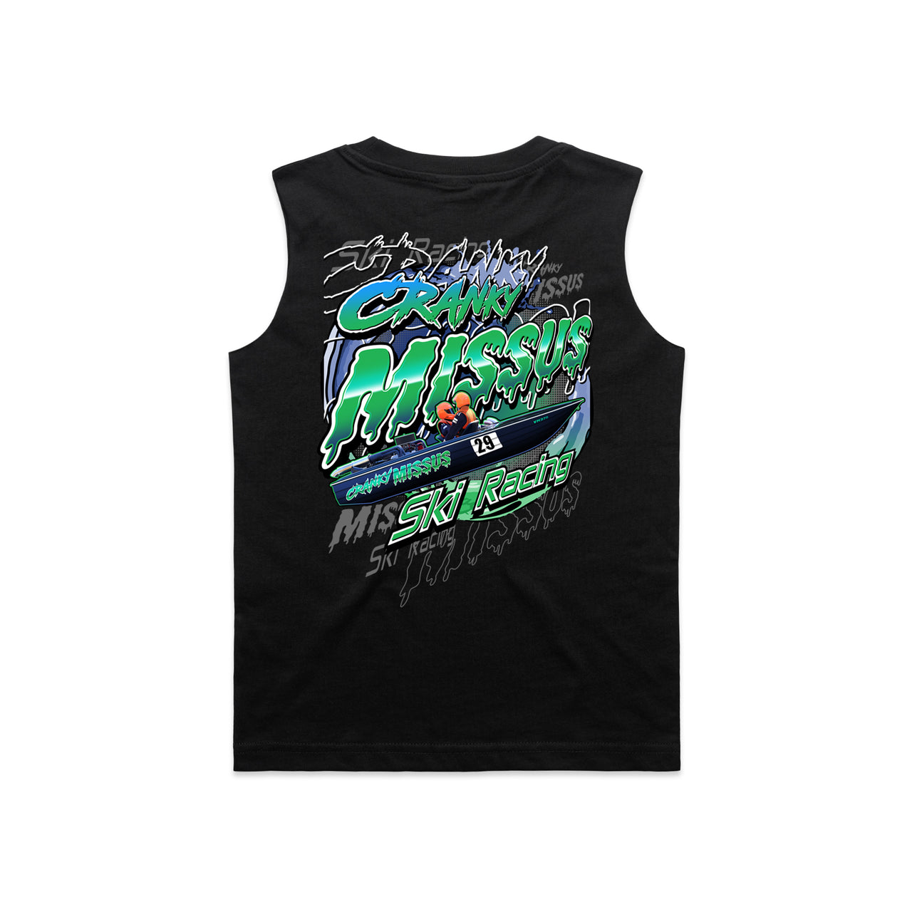 Cranky Missus Ski Racing Youth/Kids Tank