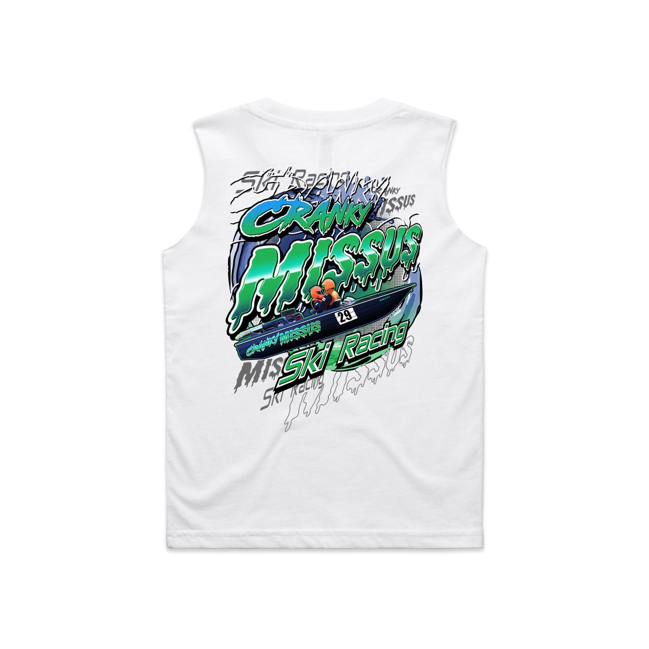 Cranky Missus Ski Racing Youth/Kids Tank