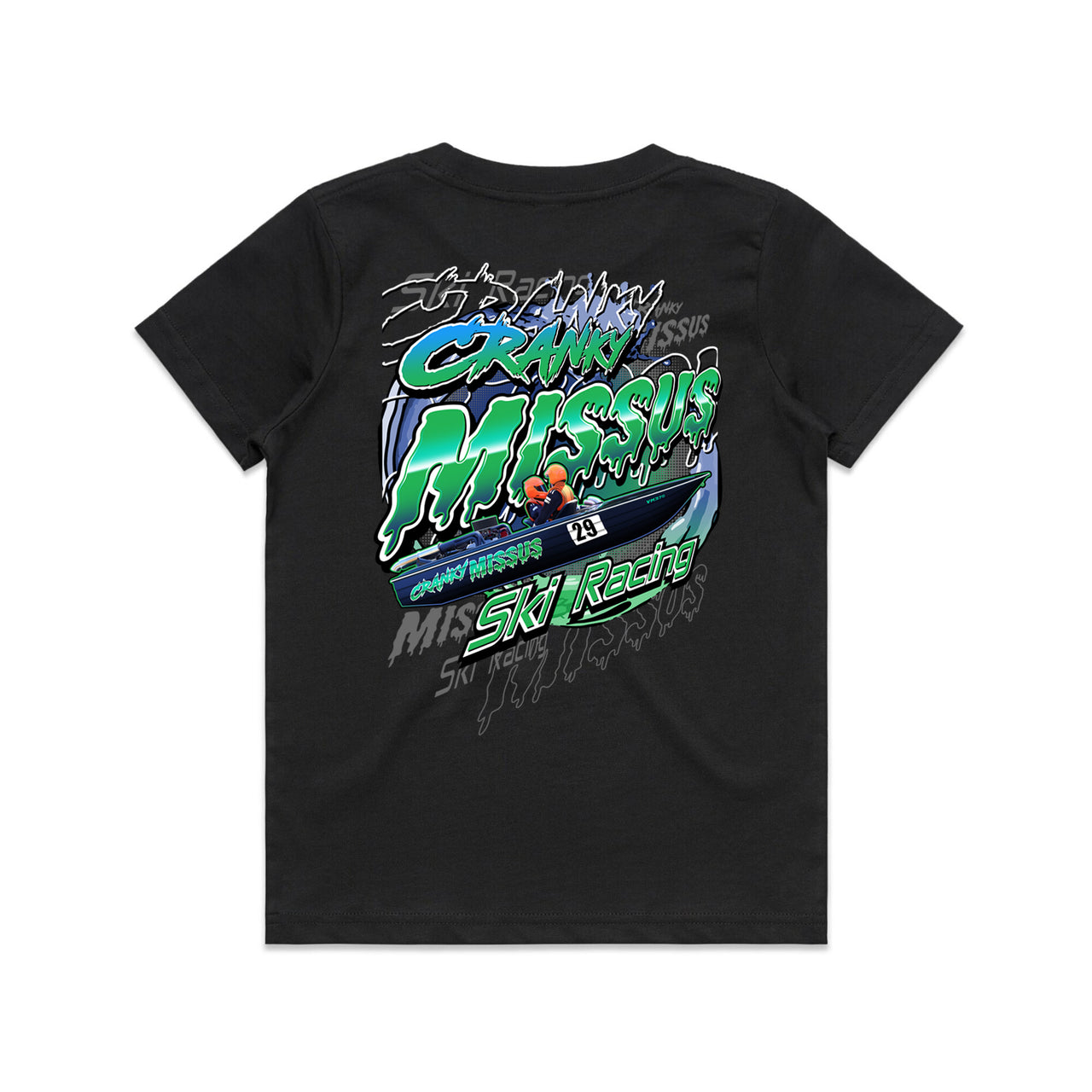 Cranky Missus Ski Racing Youth/Kids Tee