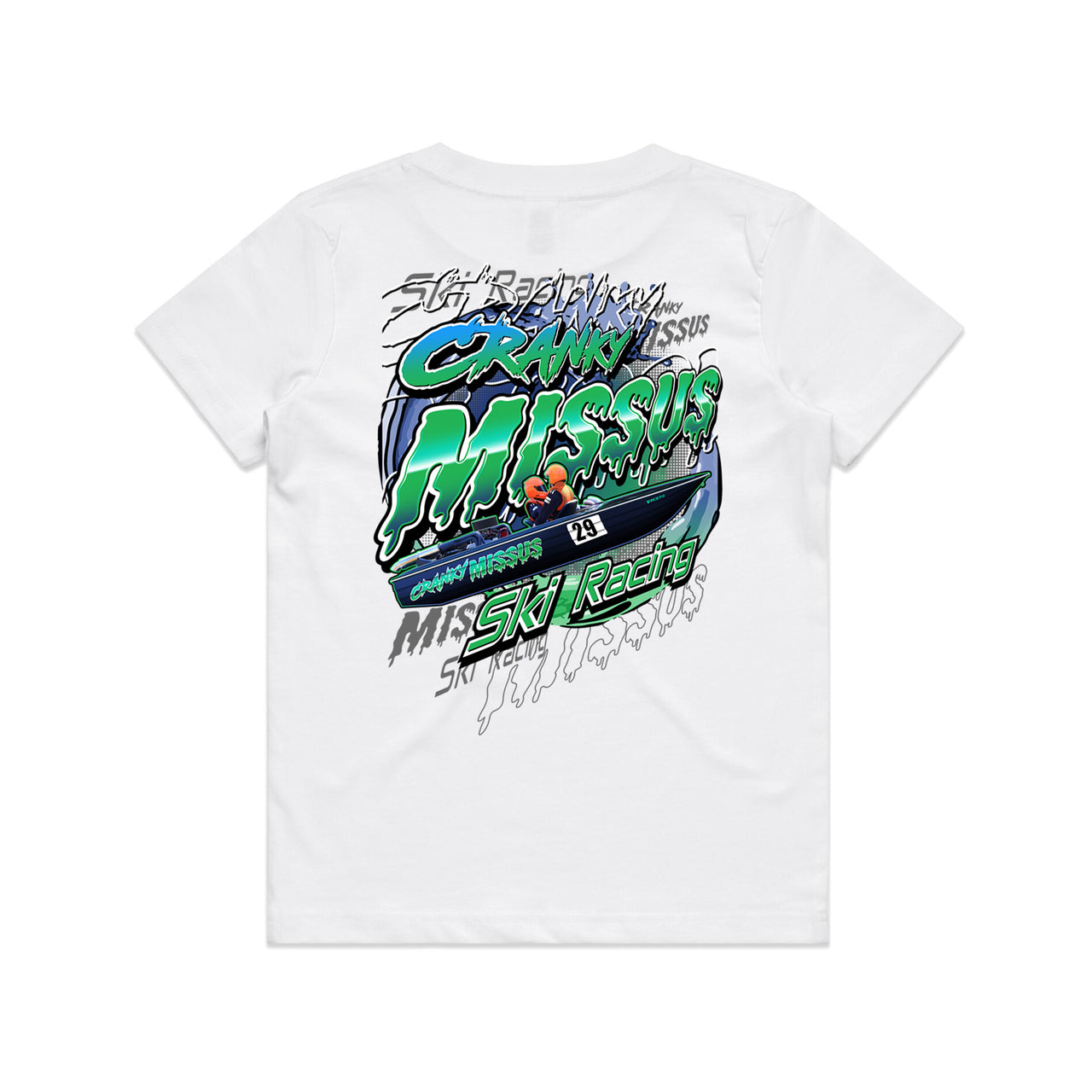 Cranky Missus Ski Racing Youth/Kids Tee