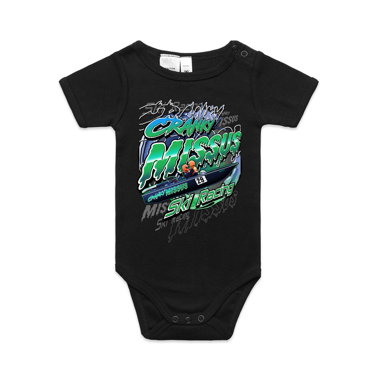 Cranky Missus Ski Racing Infant One-Piece