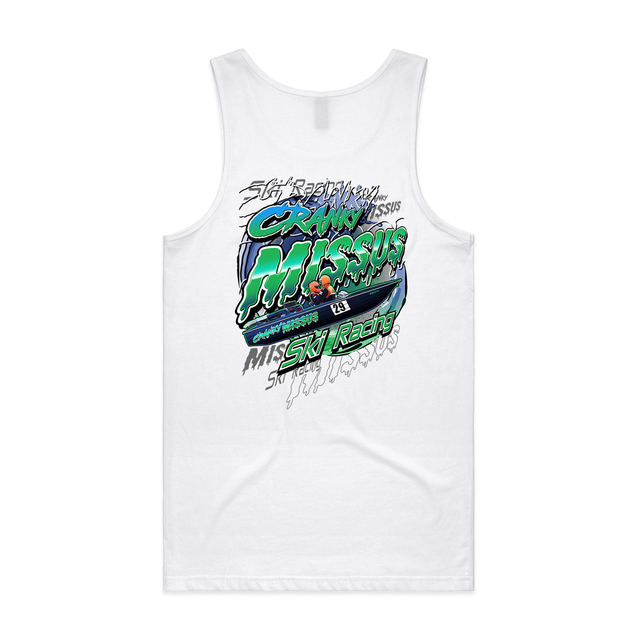 Cranky Missus Ski Racing Men's Singlet