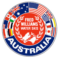 Thumbnail for Fred Williams World Logo Sticker