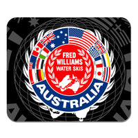 Thumbnail for Fred Williams World Logo Mouse Pad