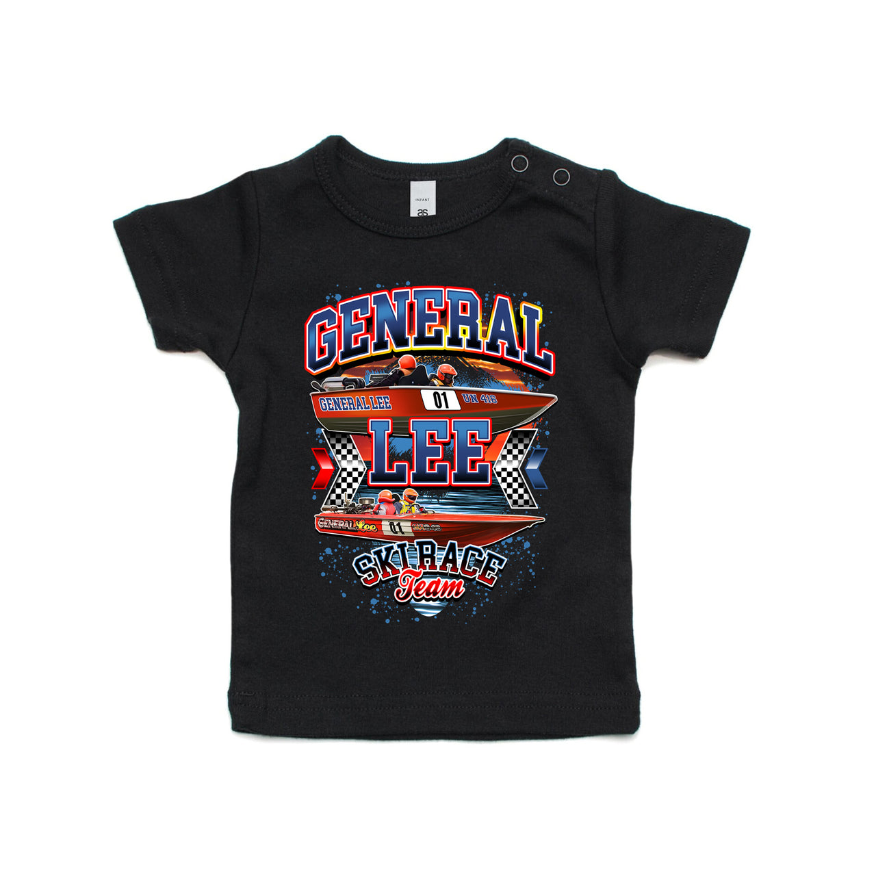 General Lee Ski Race Team Infant Tee