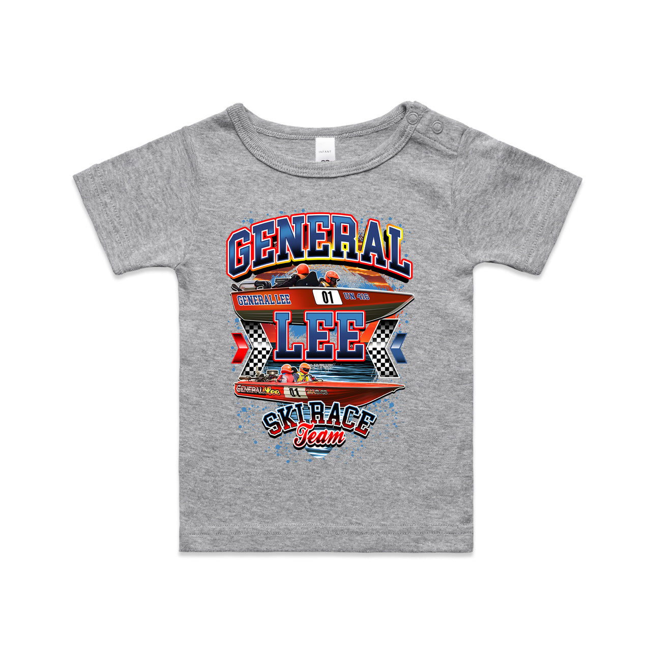 General Lee Ski Race Team Infant Tee