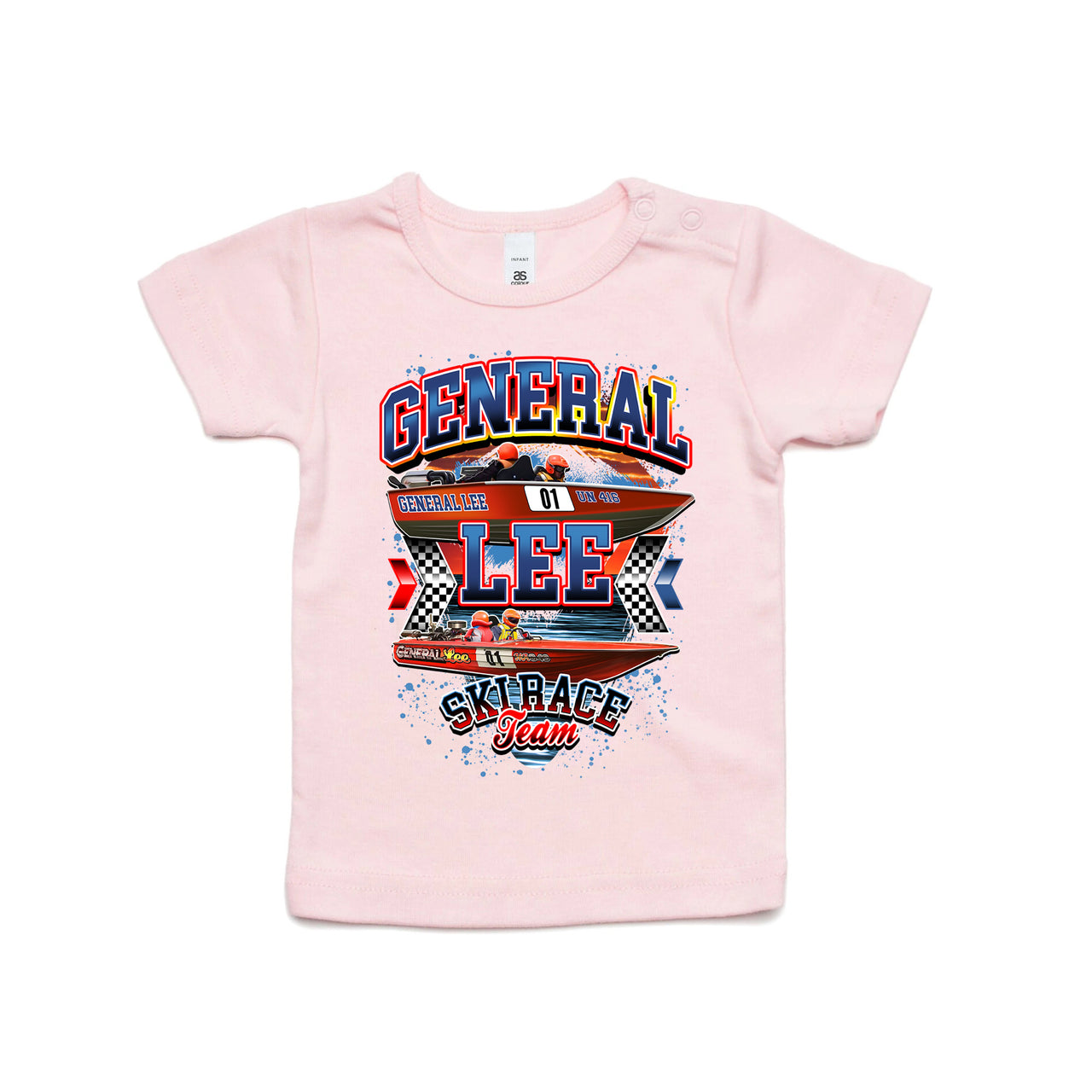 General Lee Ski Race Team Infant Tee