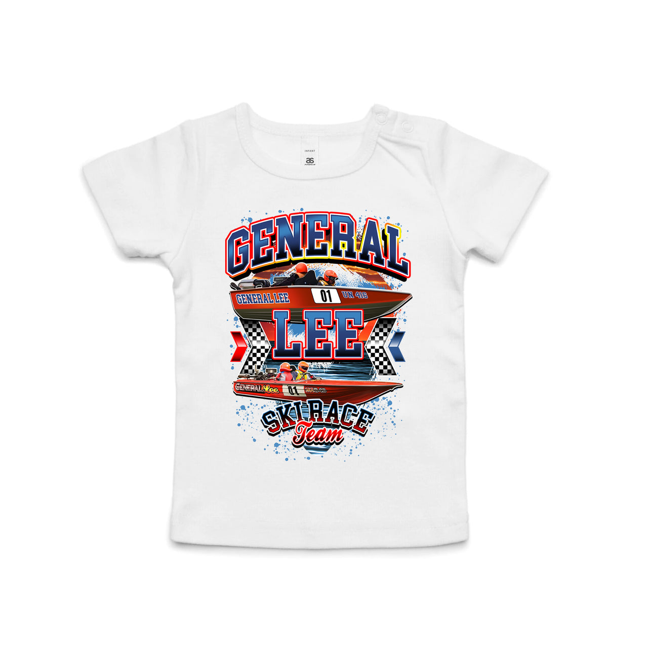 General Lee Ski Race Team Infant Tee