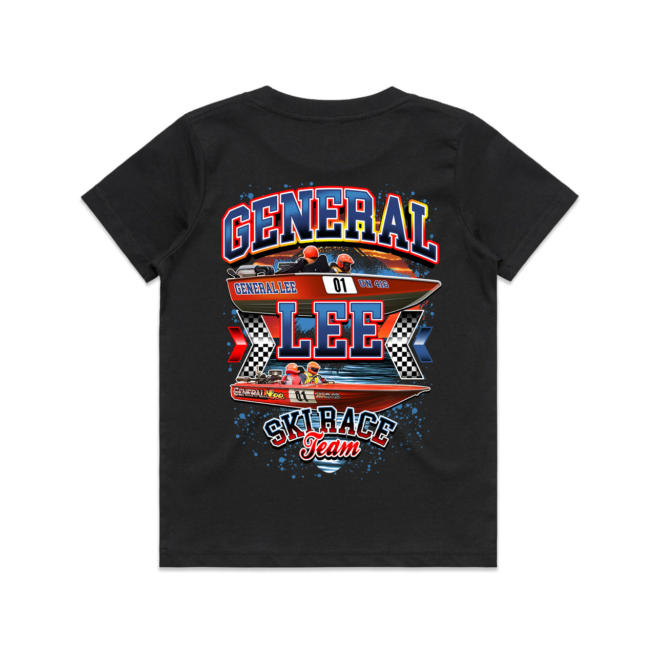 General Lee Ski Race Team Kids Tee