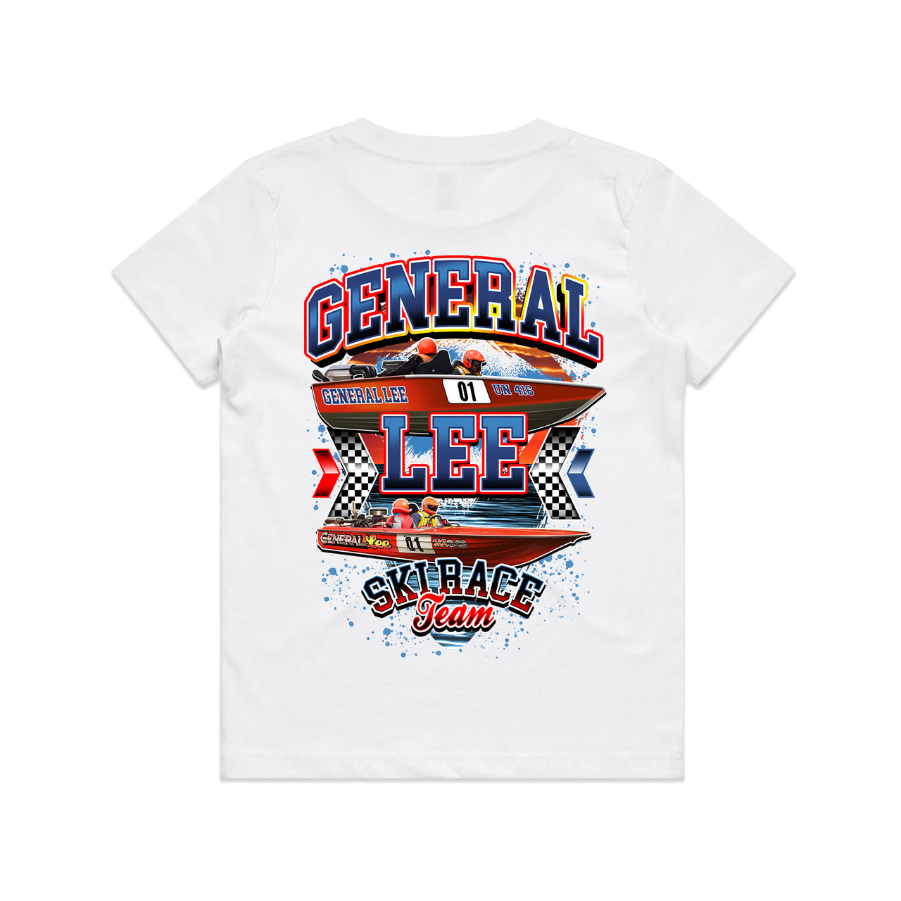 General Lee Ski Race Team Kids Tee