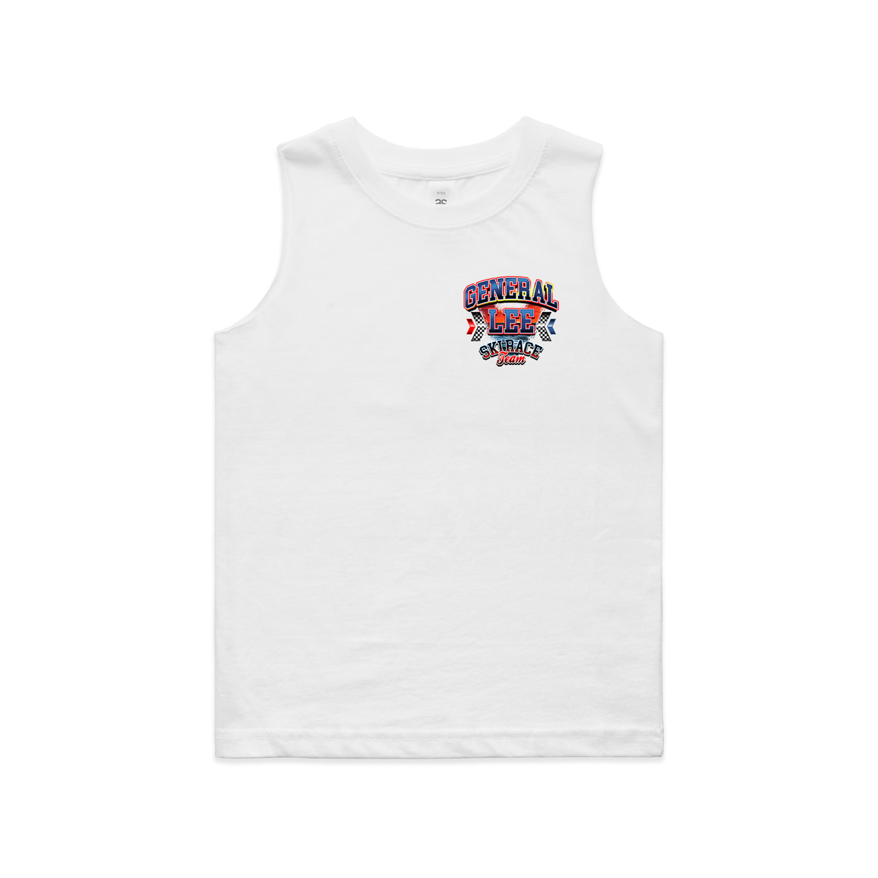 General Lee Ski Race Team Kids Tank