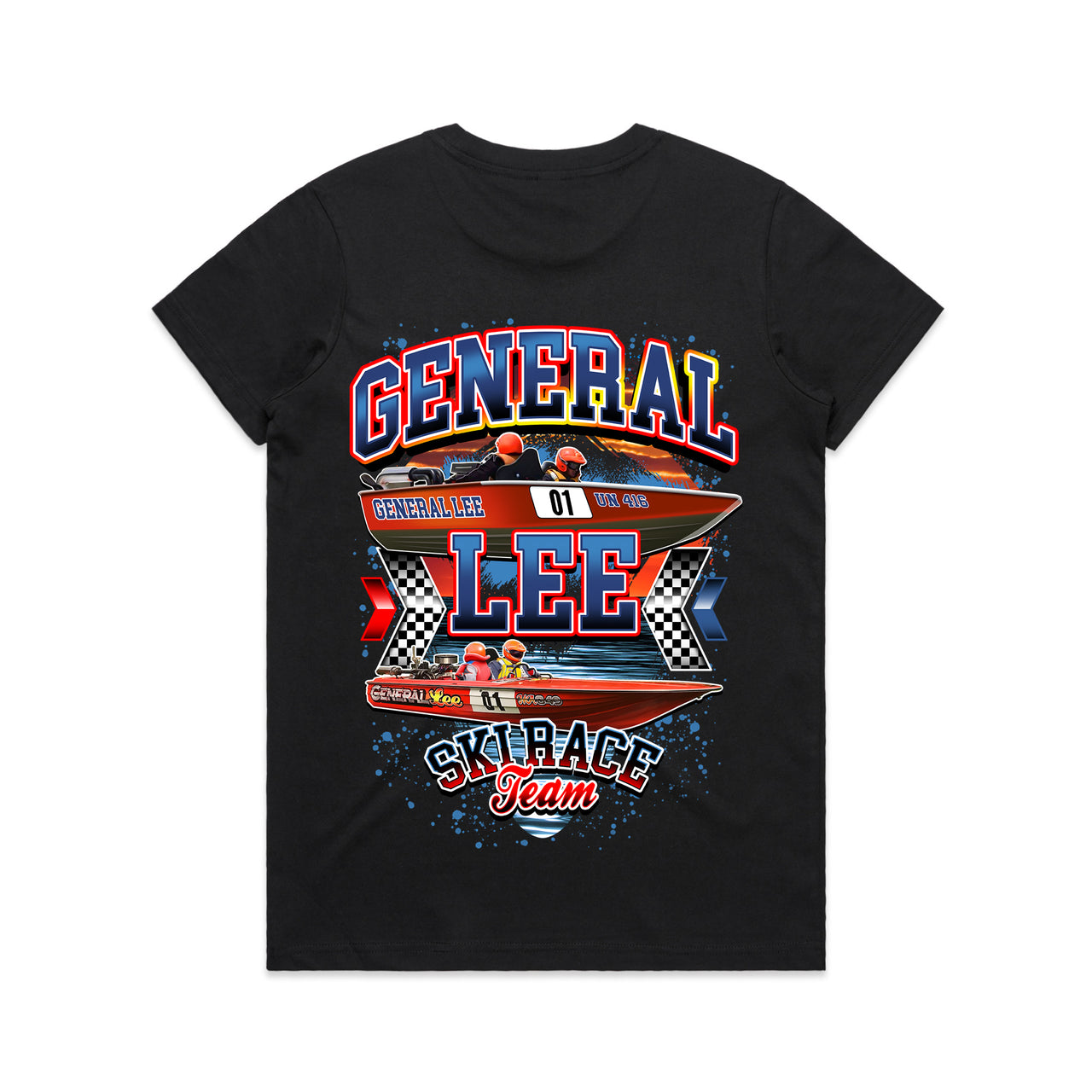 General Lee Ski Race Team Ladies Tee