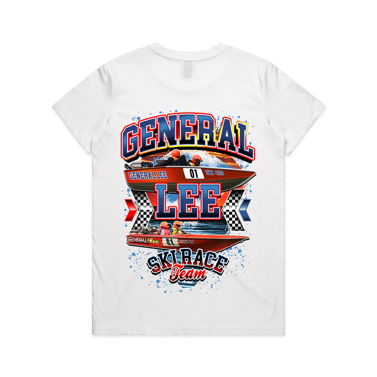 General Lee Ski Race Team Ladies Tee