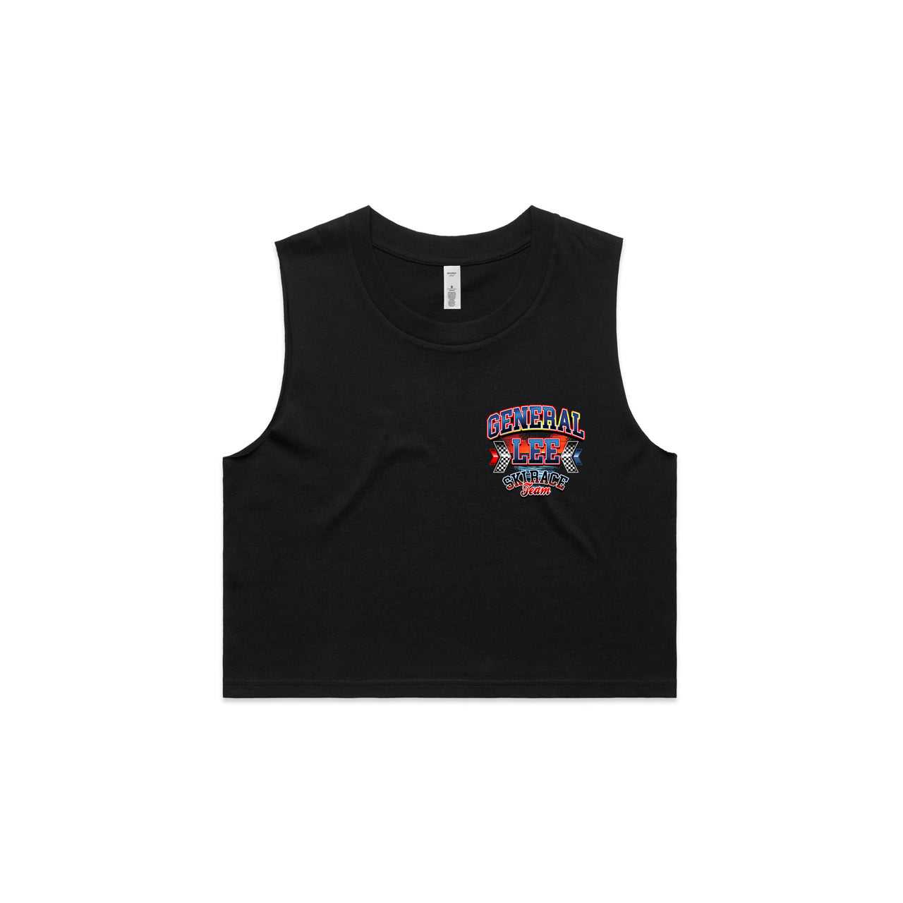 General Lee Ski Race Team Ladies Crop Tank