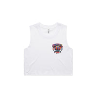 Thumbnail for General Lee Ski Race Team Ladies Crop Tank