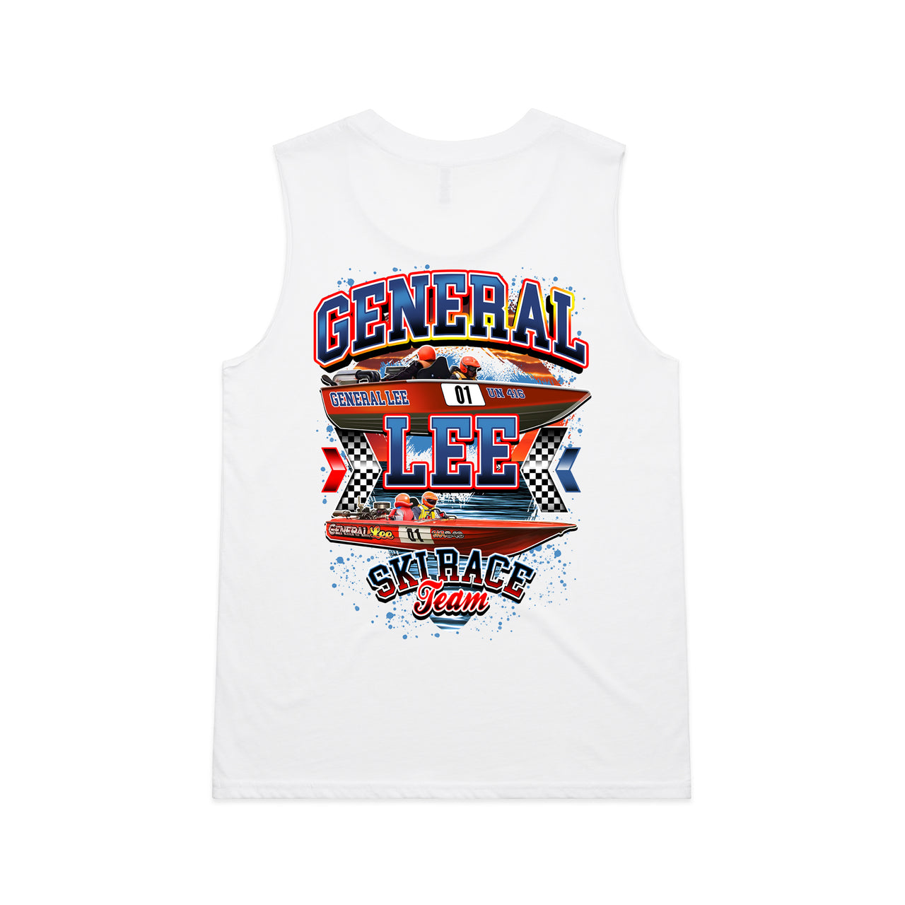 General Lee Ski Race Team Ladies Tank