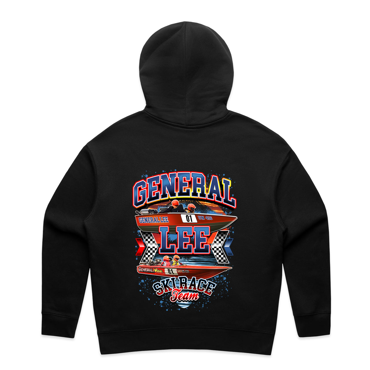 General Lee Ski Race Team Ladies Relax Hoodie