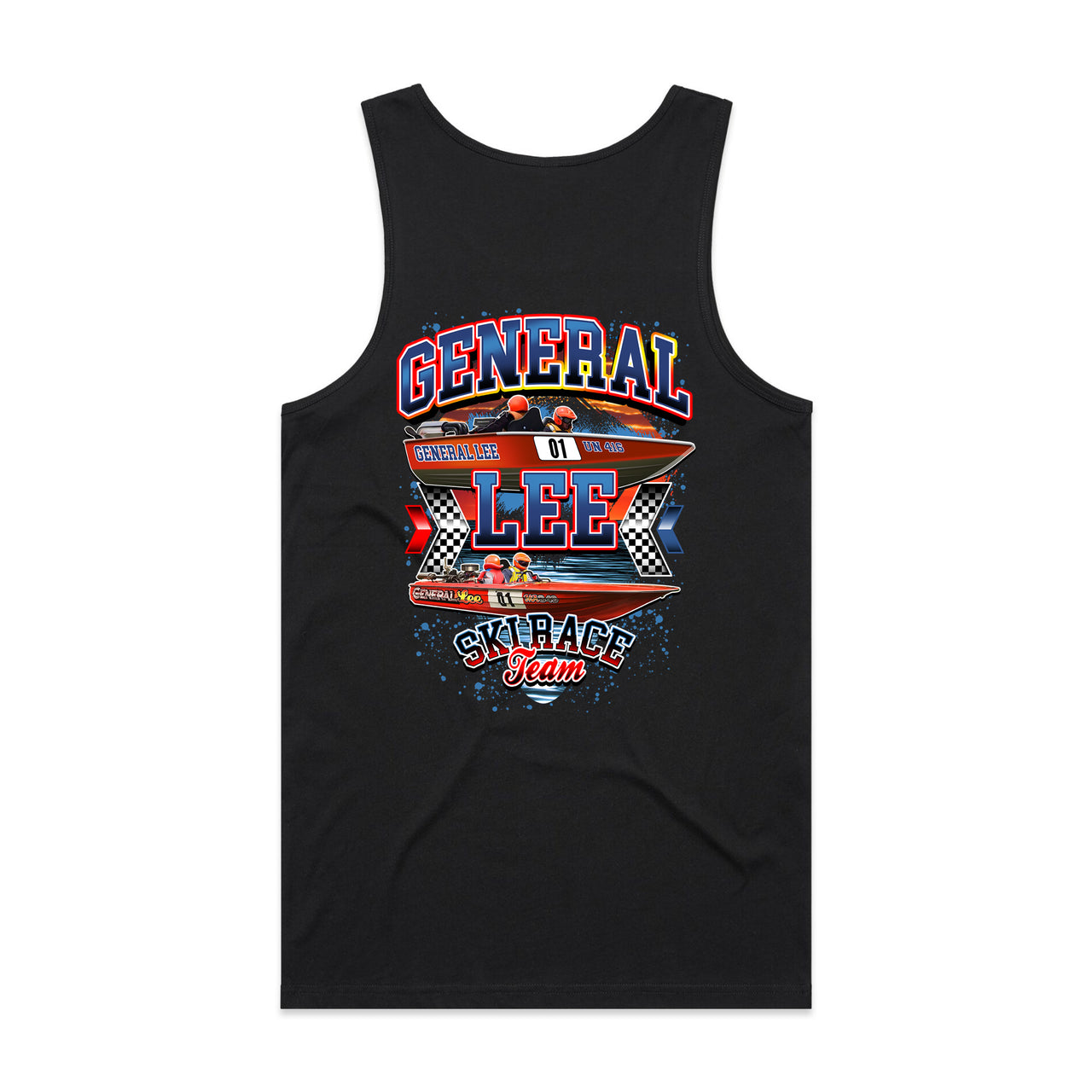 General Lee Ski Race Team Men's Singlet