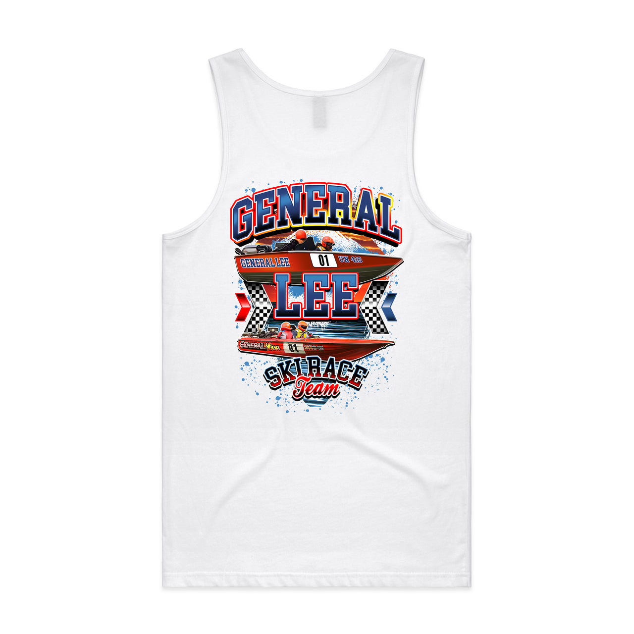 General Lee Ski Race Team Men's Singlet