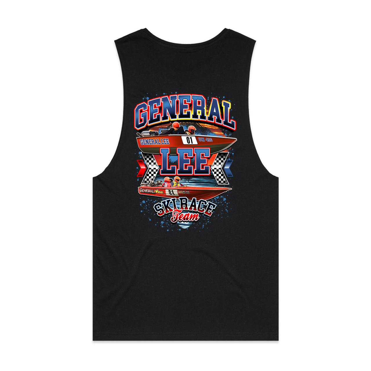 General Lee Ski Race Team Men's Tank