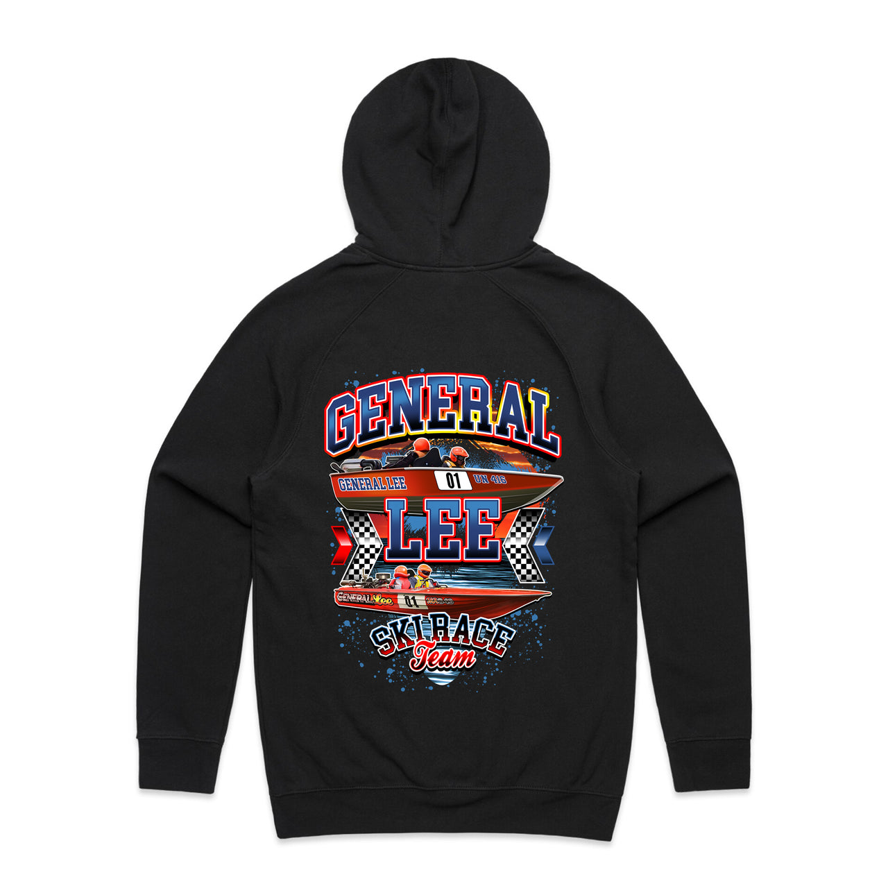 General Lee Ski Race Team Men's Hoodie