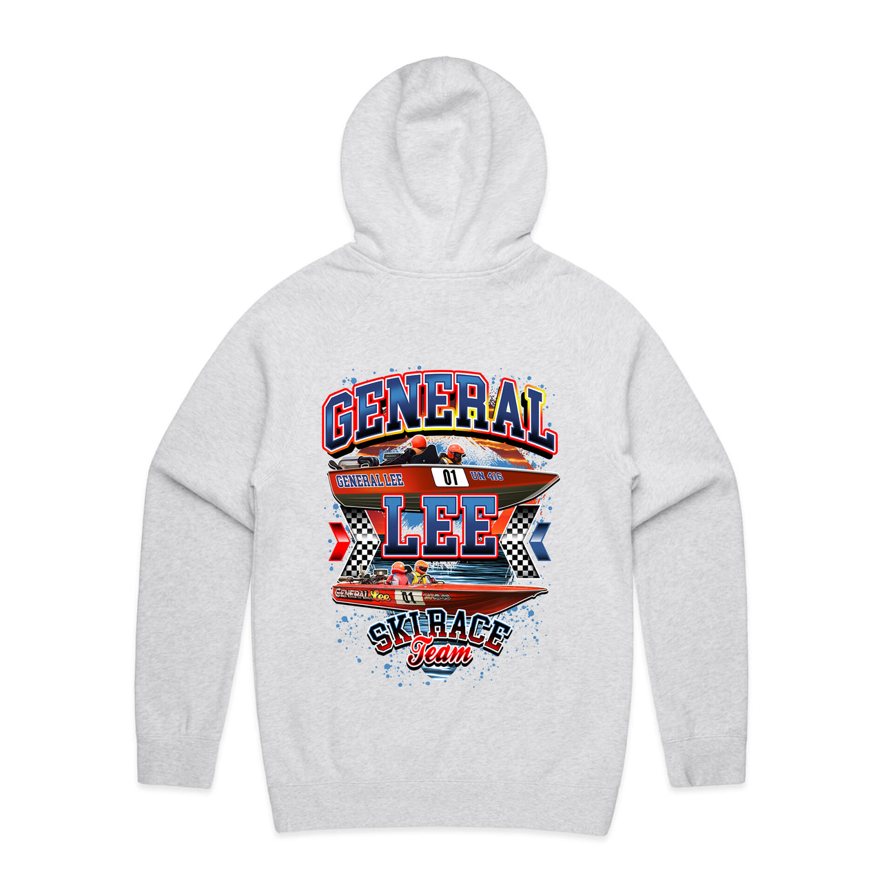 General Lee Ski Race Team Men's Hoodie