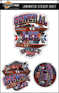 Thumbnail for General Lee Ski Race Team Sticker Sheet