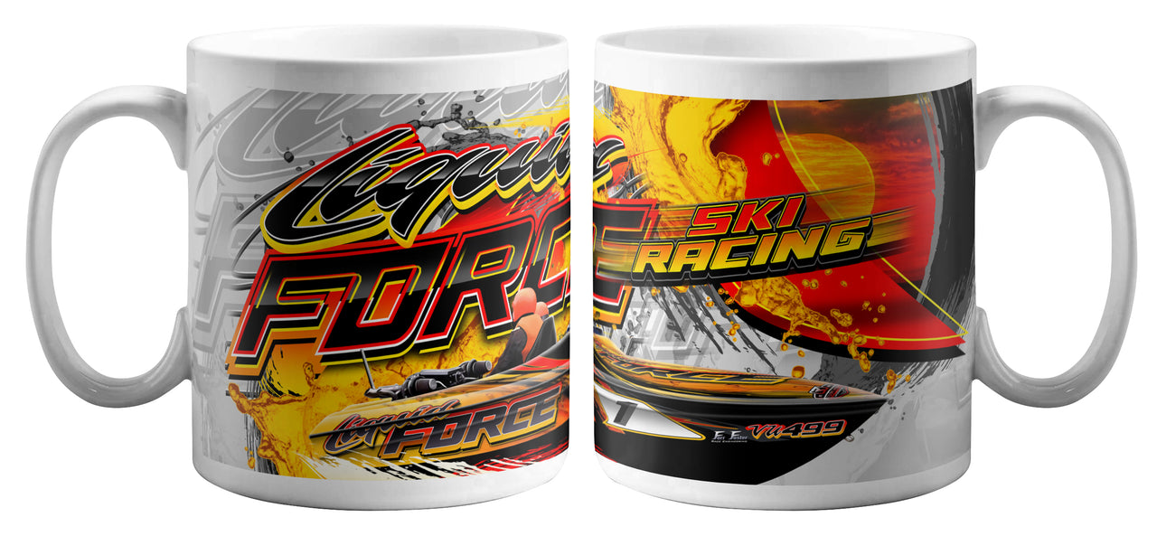 Liquid Force Ski Racing Coffee Mug