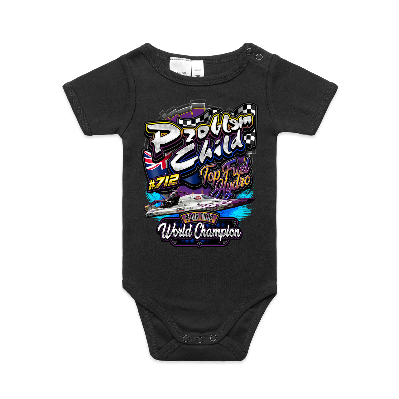 Problem Child Top Fuel Hydro Infant One-Piece